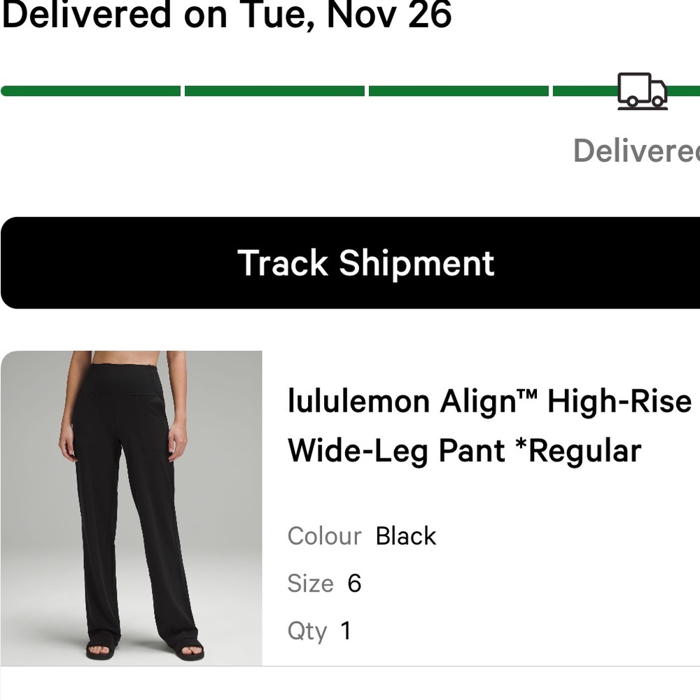 Lululemon Align wide leg